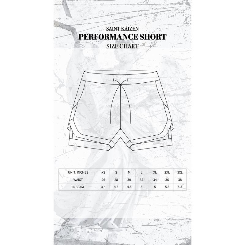 Crusader Performance Shorts - Black