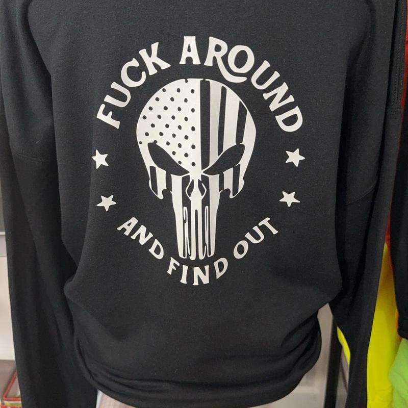 “F around and find out” unisex hoodie