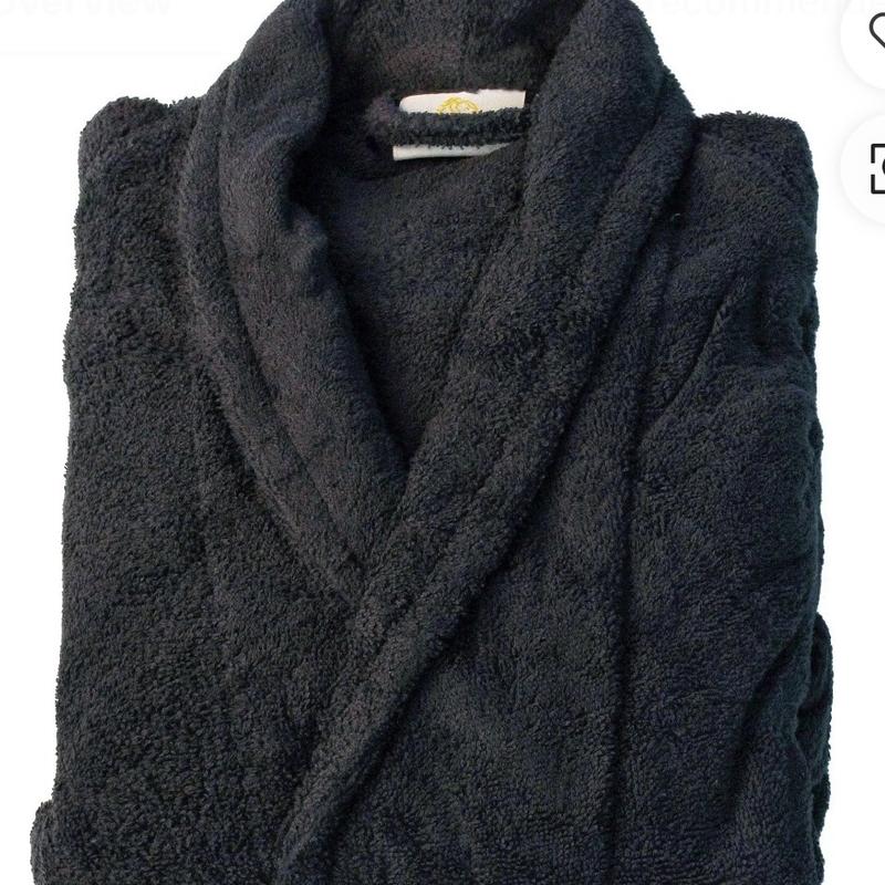 Men's Terry Cloth Robe - Loungewear for Comfortable Sleep - Menswear