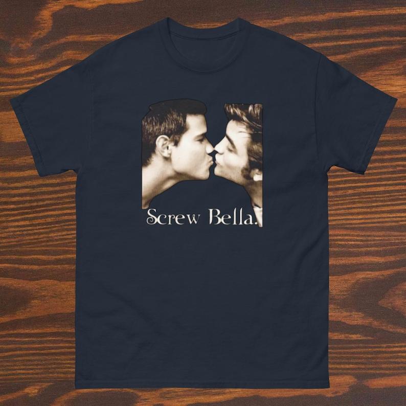 Screw Bella Retro Shirt, Inappropriate Shirt, Dank Meme Shirt, Weird, Funny Meme, Funny Twilight, Crewneck, Cotton, Graphic Tee