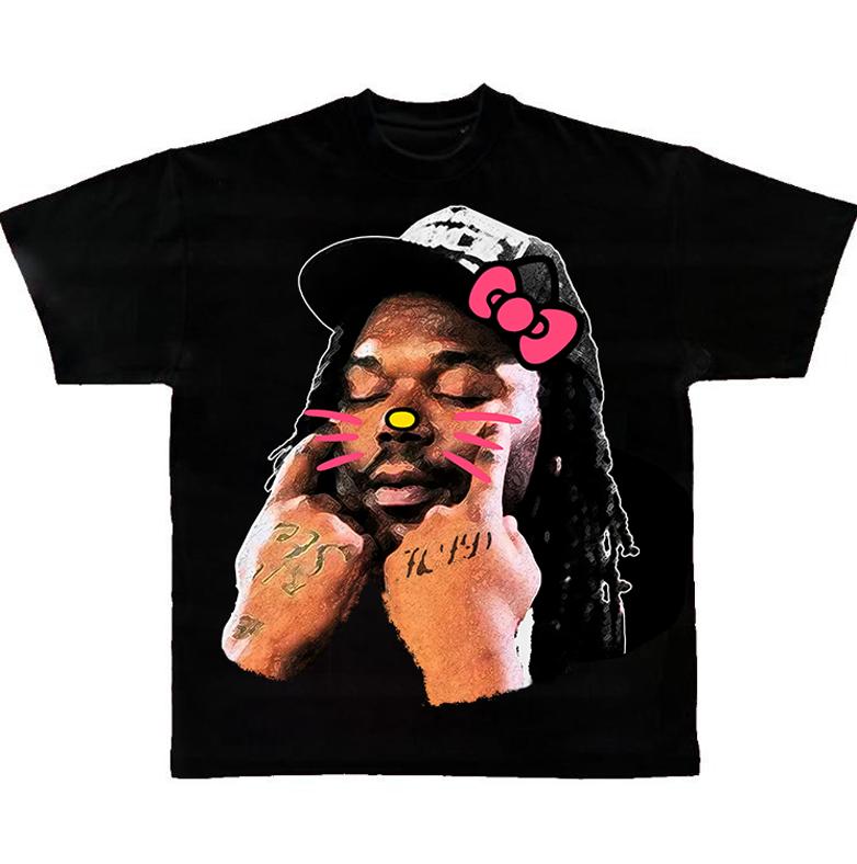 Lucki Face Tee Kitty T-shirt: Purr-fectly Unique Style