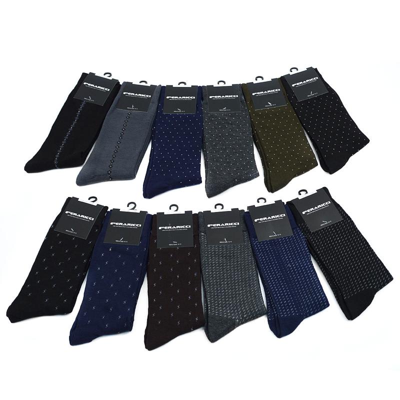 12 Pair Pack Men's Classics Dress Socks