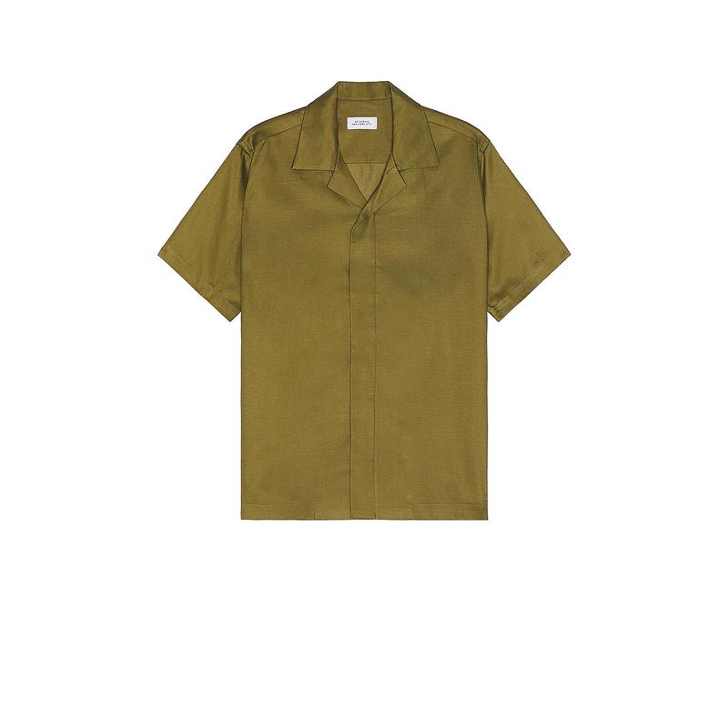 SATURDAYS NYC York Camp Collar Shirt in Mayfly