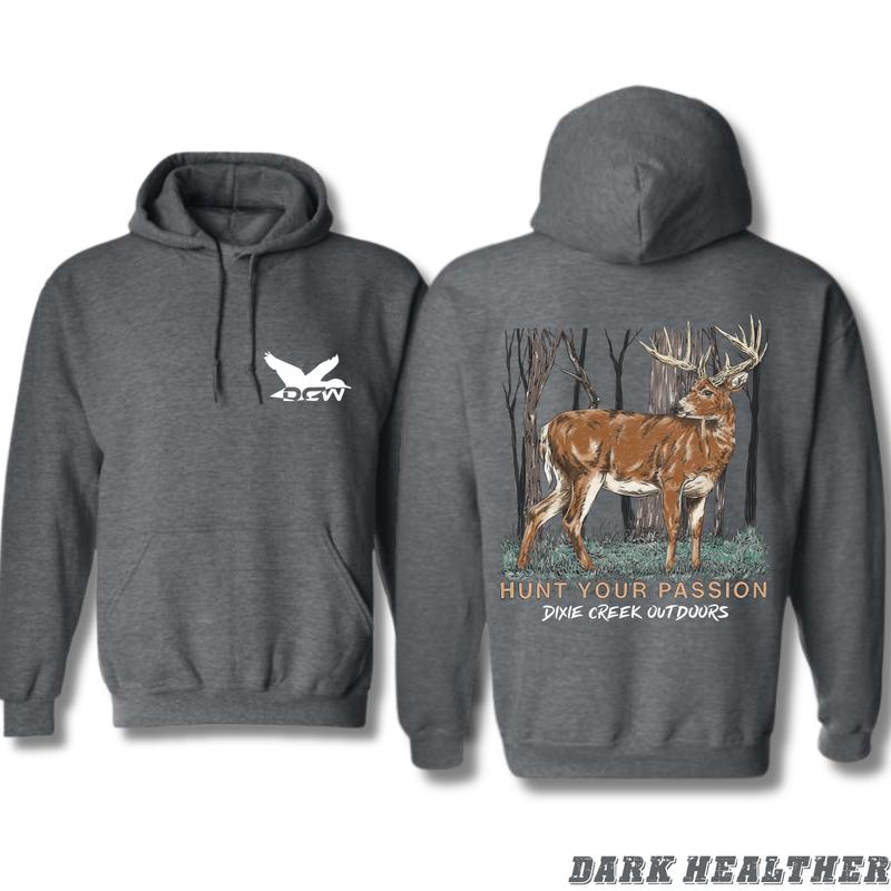 Dixie Creek Outdoors Hoodie - Deer Hunting Design, Camo Country Hoodies, Perfect for Outdoor Enthusiasts, Ideal for Casual Wear, Comfortable and Stylish, Hoodie For Men, Hoodie For Women Menswear Sweaters Tops Underwear