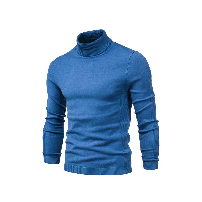 All Match Best Sellers Autumn Winter Sweater Men Solid Turtleneck Sweaters