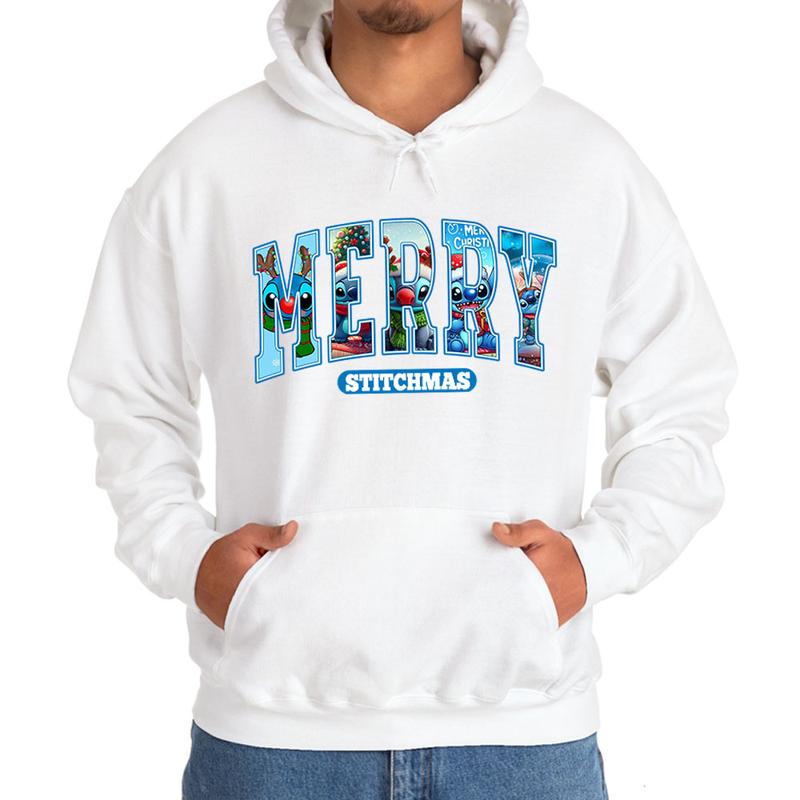 Merry Christmas Crewneck Sweatshirt - Unisex Cotton Blend Fabric - Comfort Classic Menswear