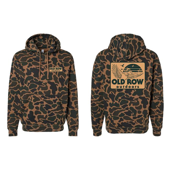 Outdoors Duck Camo Hoodie – Premium Outdoor Camouflage Sweatshirt for Hunting and Adventure