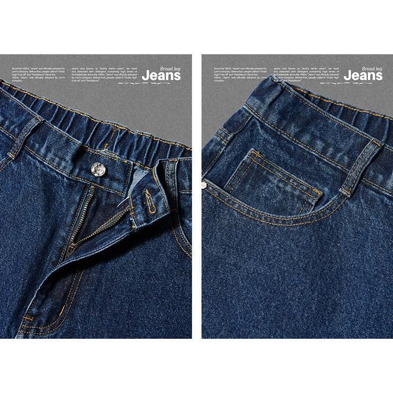 Mens Baggy Jeans for Men Women Y2k Skater Vintage Plain Pants 2023 Casual Wide Leg Jeans Loose Fit Denim Hip Hop Jeans