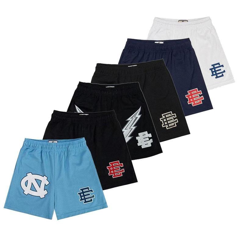 Casual & Sports-Ready: Eric Emmanuel EE's New Floral Mesh Shorts for Men's Gym & Basketball