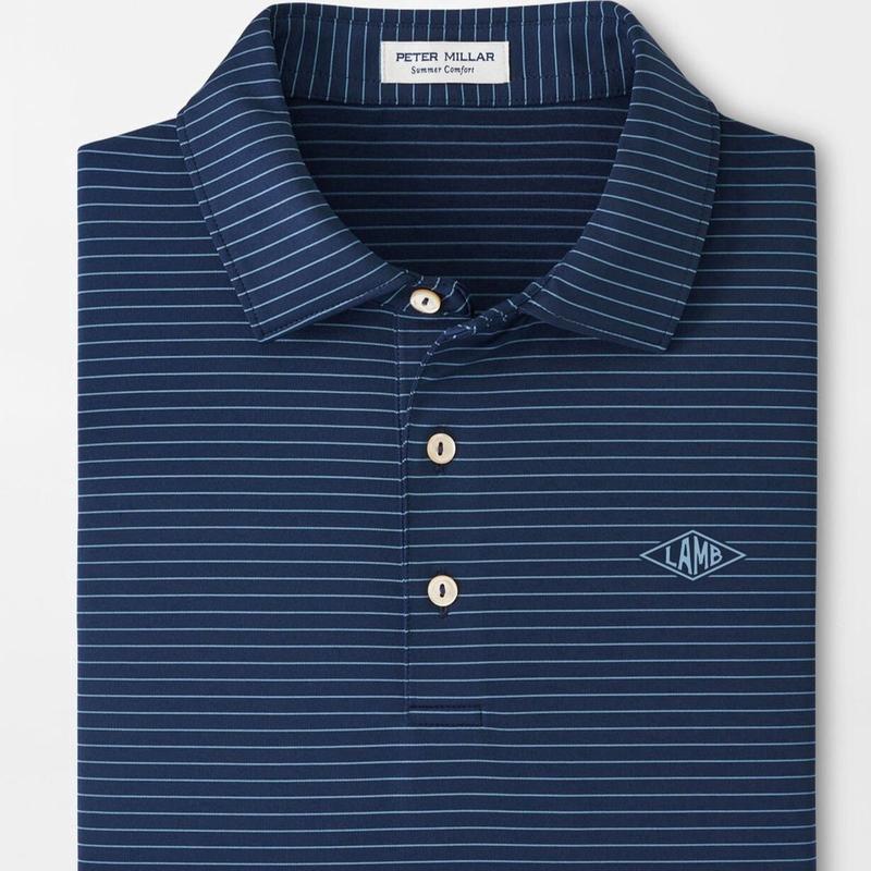 Peter Millar Hemlock Performance Jersey Polo - Navy