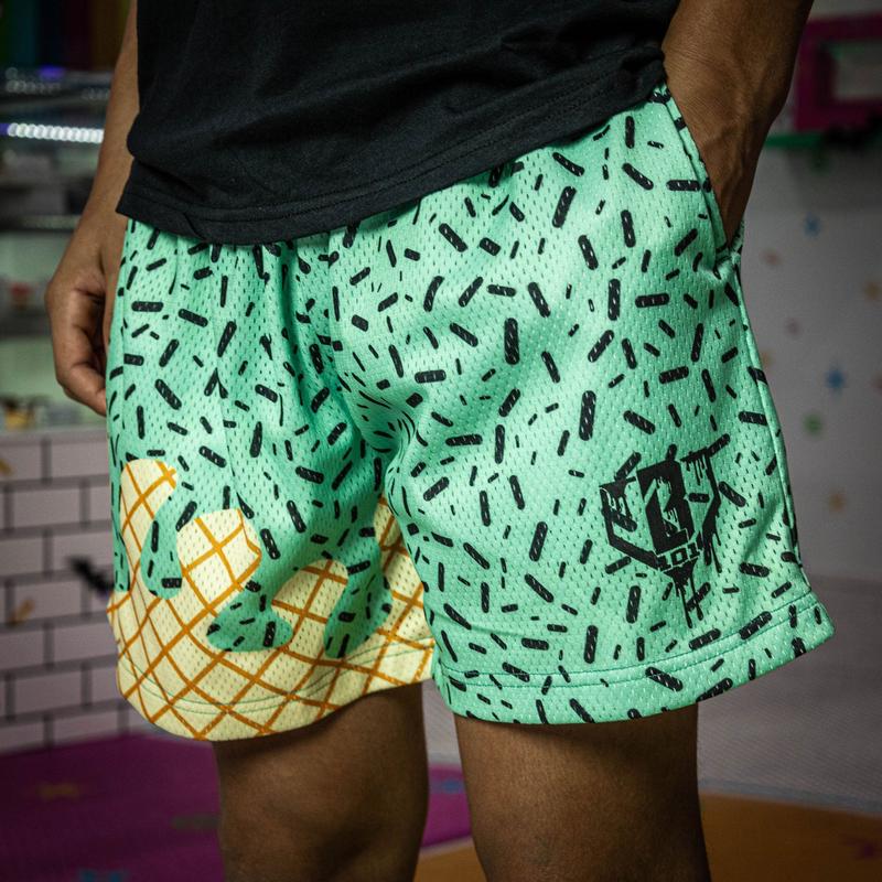 Ice Cream Shorts - Mint