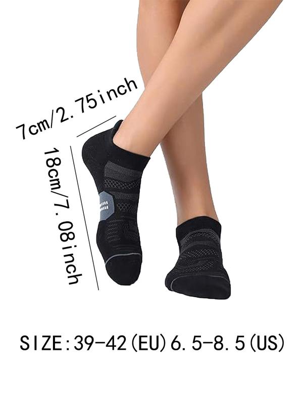 Men's  Colorblock Ankle Socks, Casual Moisture Wicking Low Cut Socks, Soft Comfy Breathable Socks for All Seasons Daily Wear