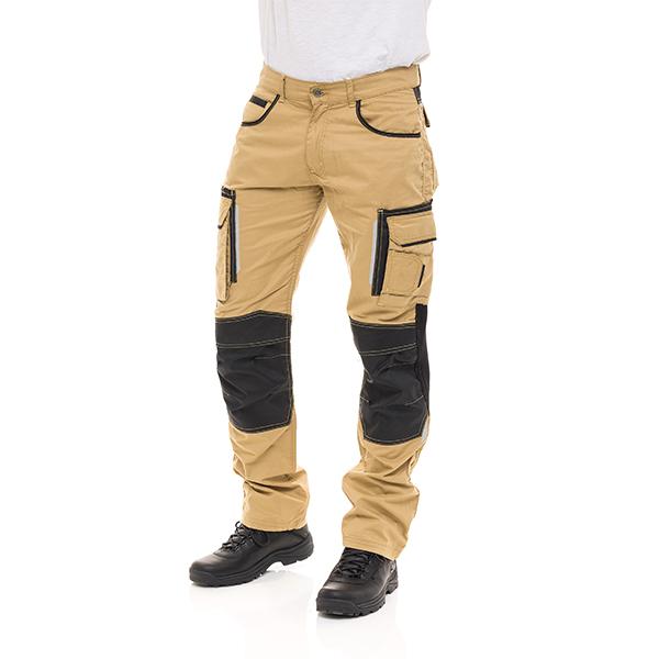 Men Utility Workwear Pant Construction Heavy Duty Safety Combat Outdoor Cargo Pocket Reinforcement Tactical Trouser