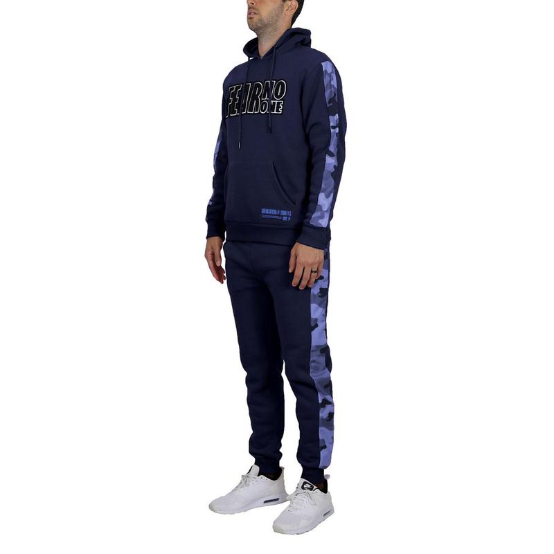 Men’s 2 Piece Fleece Jogger Hoodie Set (Small to 2XL)