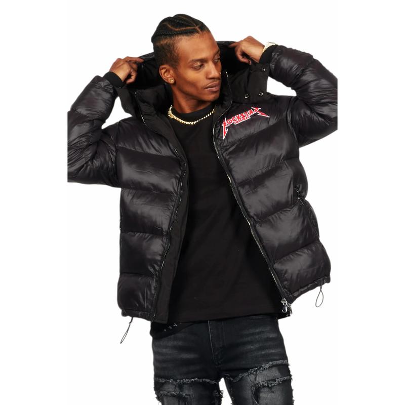 Brink Black Heavy Puffer Jacket