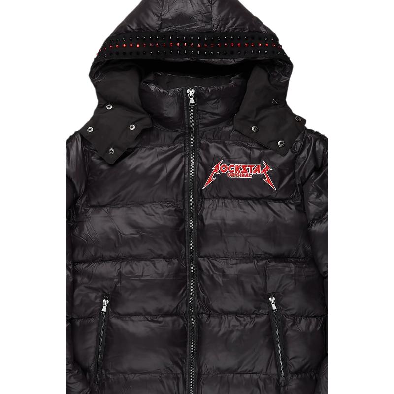 Brink Black Heavy Puffer Jacket