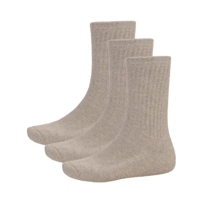 Pro Club Mens 3PC Heavyweight Cotton Crew Socks with Ribbed Knit for Casual Comfort Soft Menswear Spandex