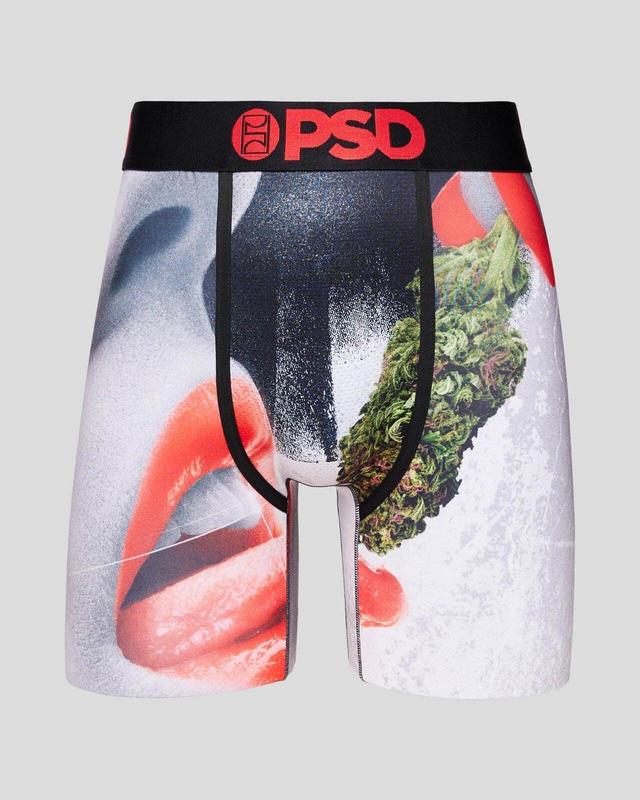 Men's Print Boxer Shorts Fashion Print Underpants Panties Elastic Innerwear Quick Dry Sports Runtz PSD Boxers sports PSD underwear