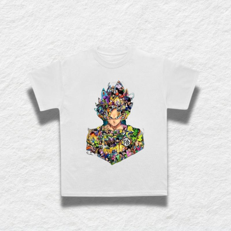 Anime Manga Dragon Ball Z Son Goku Gohan T-Shirt