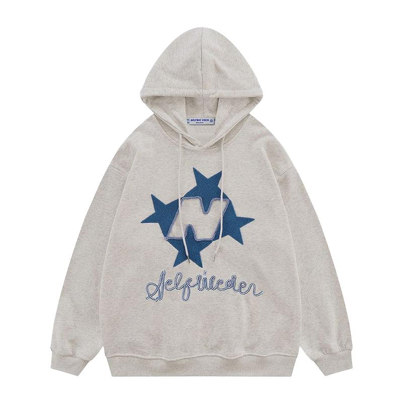 Aelfric Eden Stellaris Embroidered Pullover Hoodie