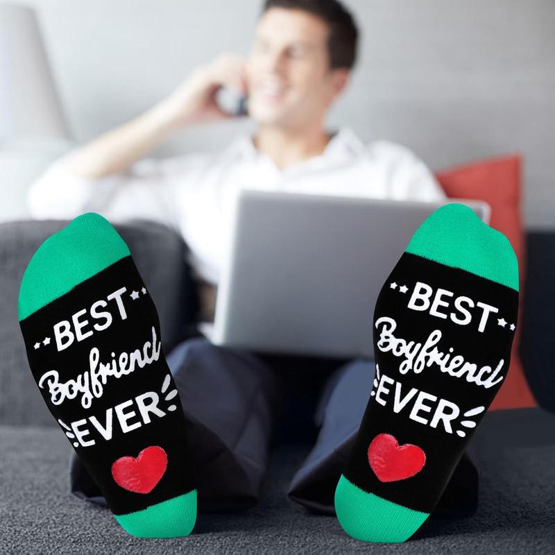 Birthday Gifts for Men Stocking Stuffers Gifts from Daughter Son Wife, Mens Gifts Funny Socks Christmas Gifts for Dad