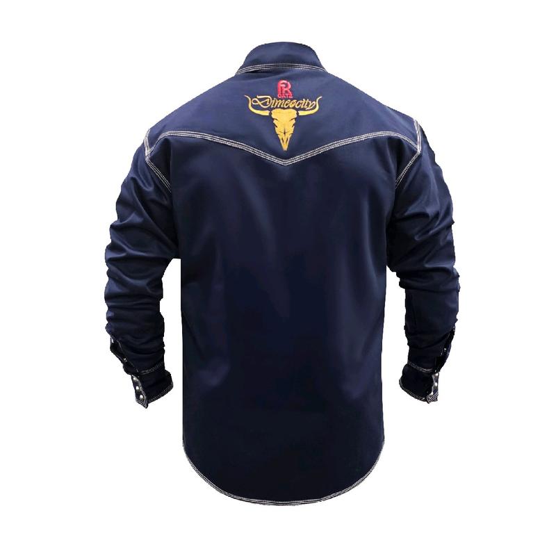 Navy Western FR Welding Shirt