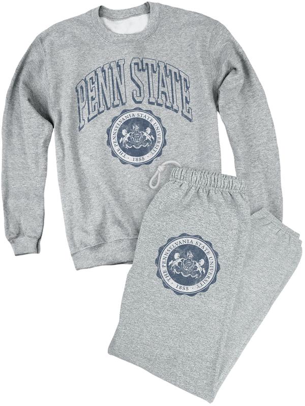 Penn State Vintage Seal Sweatshirt & Sweatpants (Sold Separately)