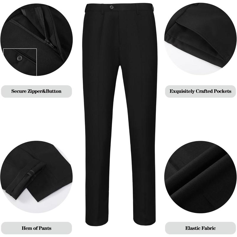 Men's Floral Dinner Party Prom Wedding Stylish Tuxedo Suits for Men One Button Dinner Jacket Pants Set