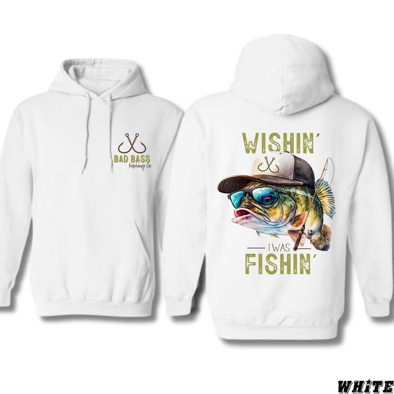 Bad Bass Fishing Hoodie - 