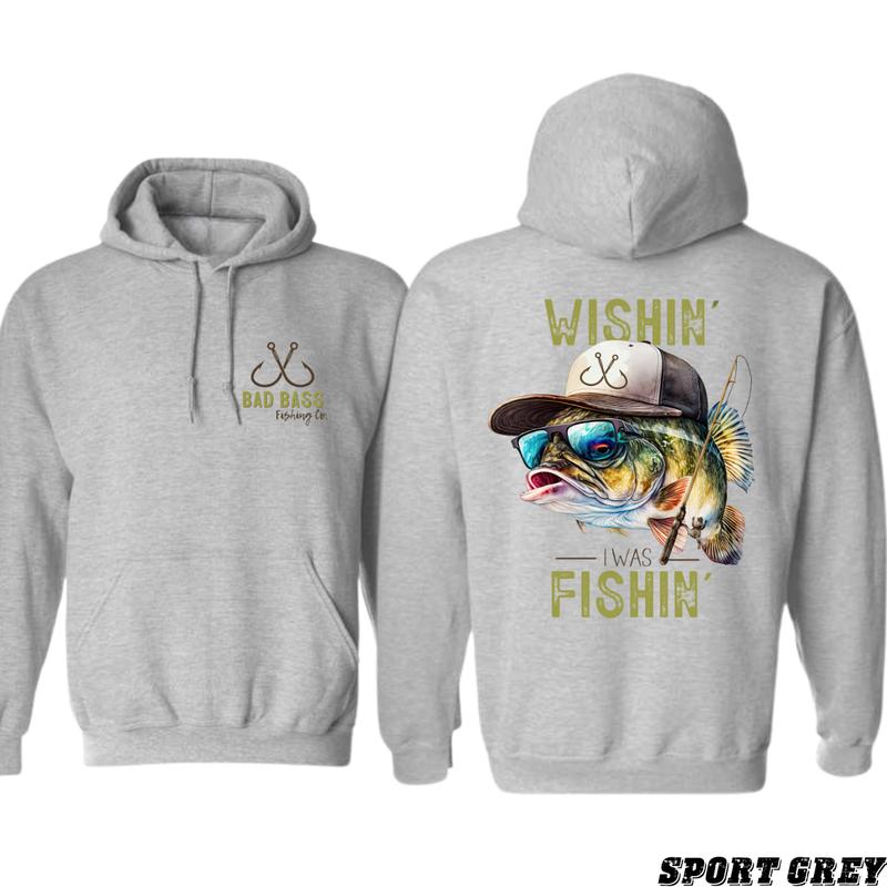 Bad Bass Fishing Hoodie - 