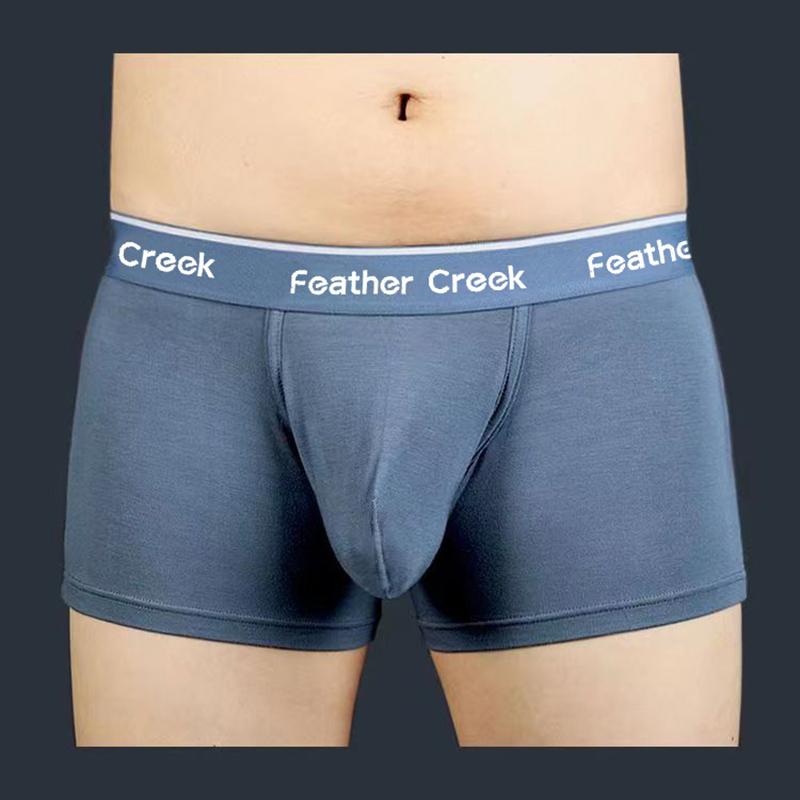 Men's boxers with big pockets sexy briefs men's underwear