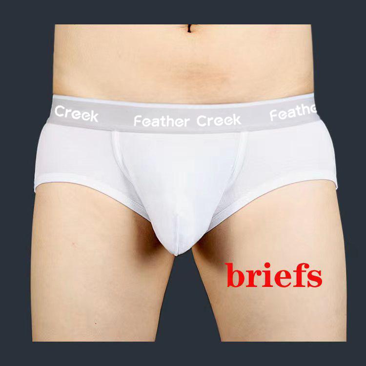 Men's boxers with big pockets sexy briefs men's underwear