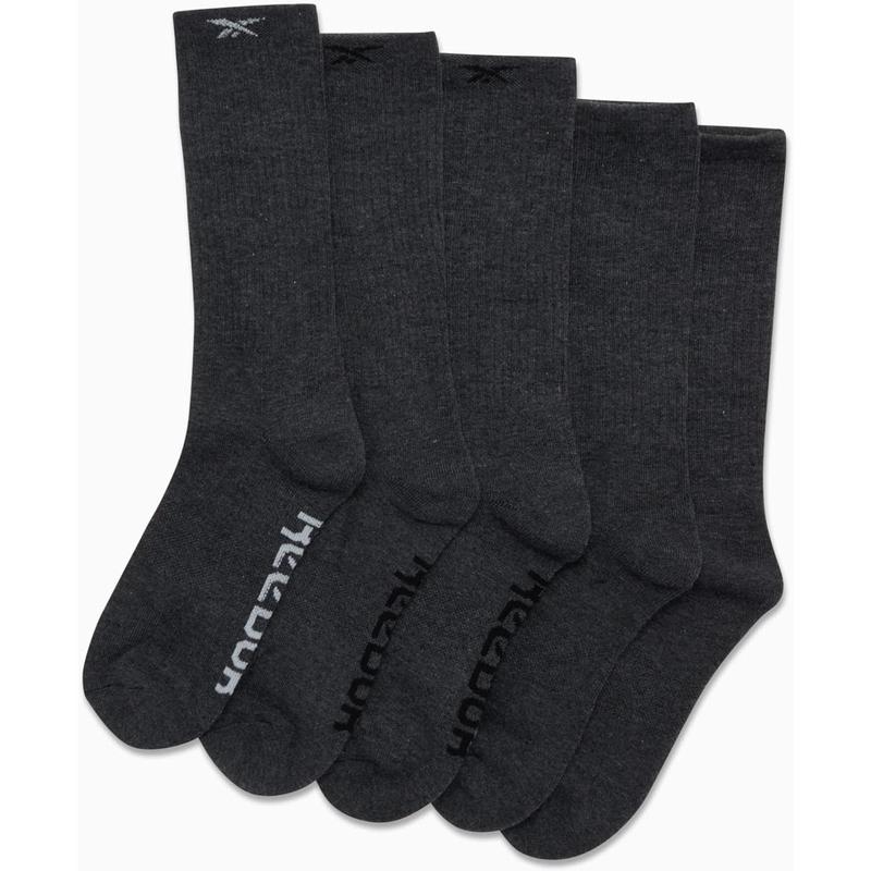 Men's Crew Socks - 10 Pack Stretch Performance Cushioned Crew Socks - Arch Support Athletic Socks for Men (6-12.5)