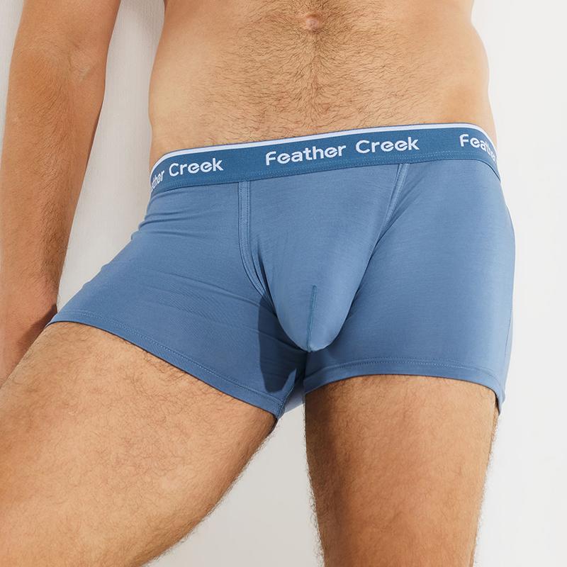 Men's boxers with big pockets sexy briefs men's underwear