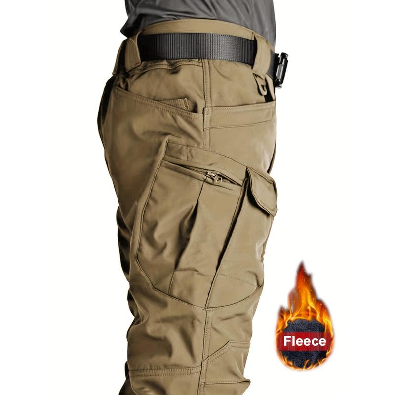 Warm & Cozy Thermal Cargo Overalls - Stretchy, Multi-Pocket Design for Men - Perfect for Winter Outdoor Adventures, Hiking, Camping, and More