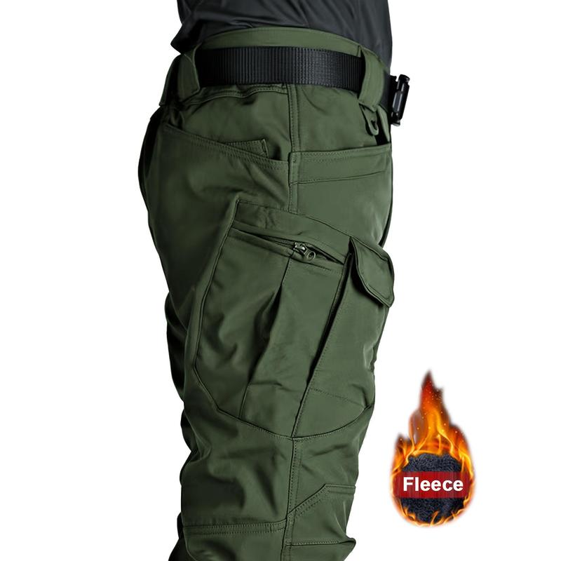 Warm & Cozy Thermal Cargo Overalls - Stretchy, Multi-Pocket Design for Men - Perfect for Winter Outdoor Adventures, Hiking, Camping, and More