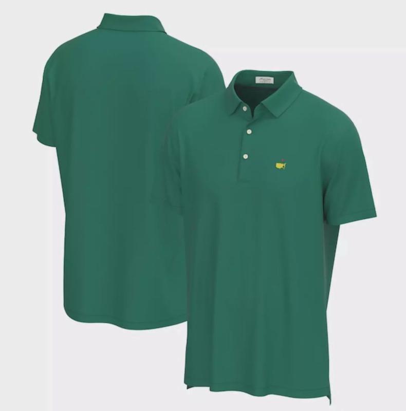 2024 Masters by Peter Millar Men's Golf Shirt Augusta Green Performance Polo