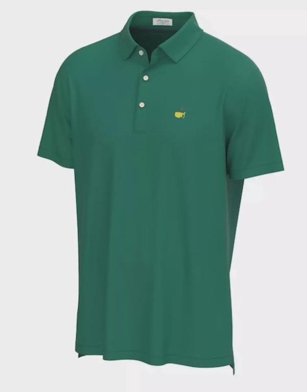 2024 Masters by Peter Millar Men's Golf Shirt Augusta Green Performance Polo