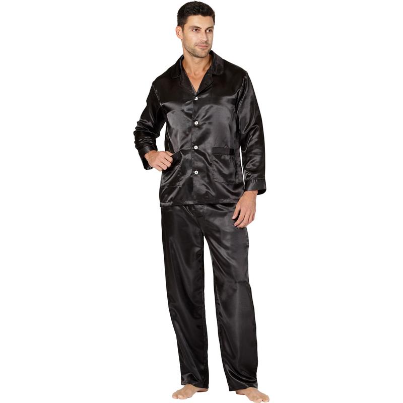 Intimo Classic Mens Satin Pajama