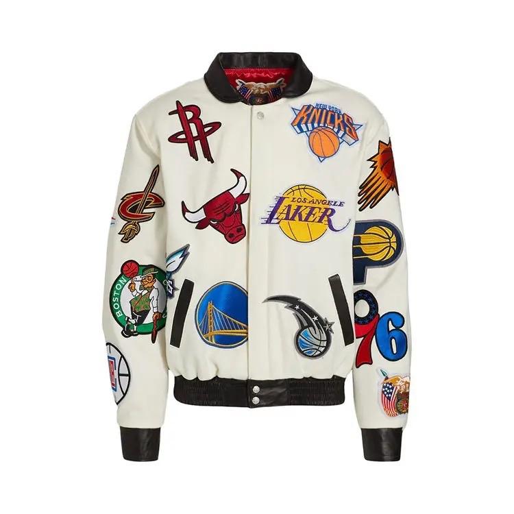 Ryams Co Mosaïque Varsity Jacket for Men