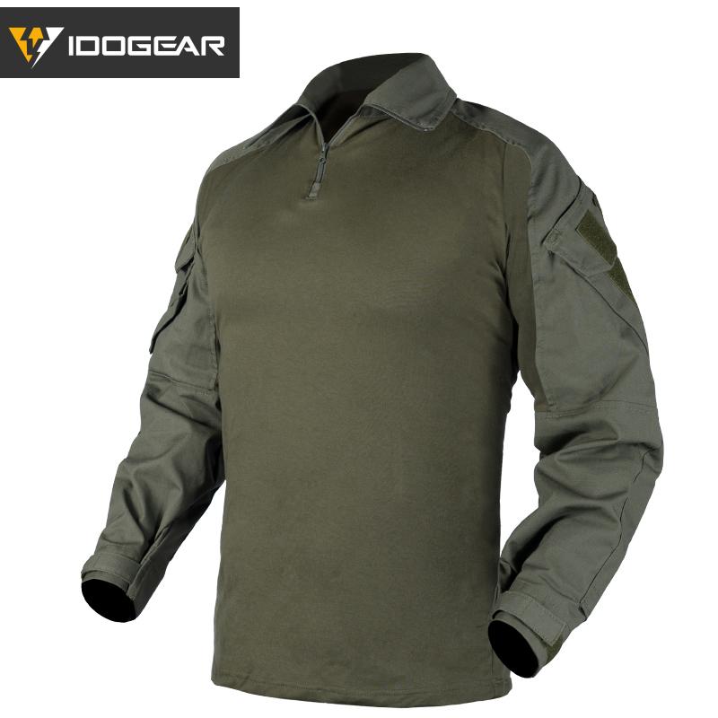 IDOGEAR Men's G3 Breathable Shirts Classic Style Comfortable Clothing 3101