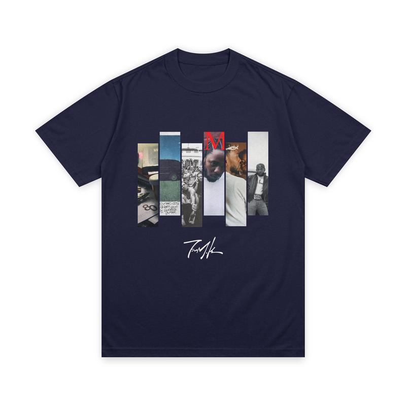 Kendrick Lamar Full Album T-shirt, Kendrick Lamar New Album Tee, Vintage Music Album Tshirt, Rap Shirt, Gildan 5000 Heavy Cotton Shirt For Men & Women