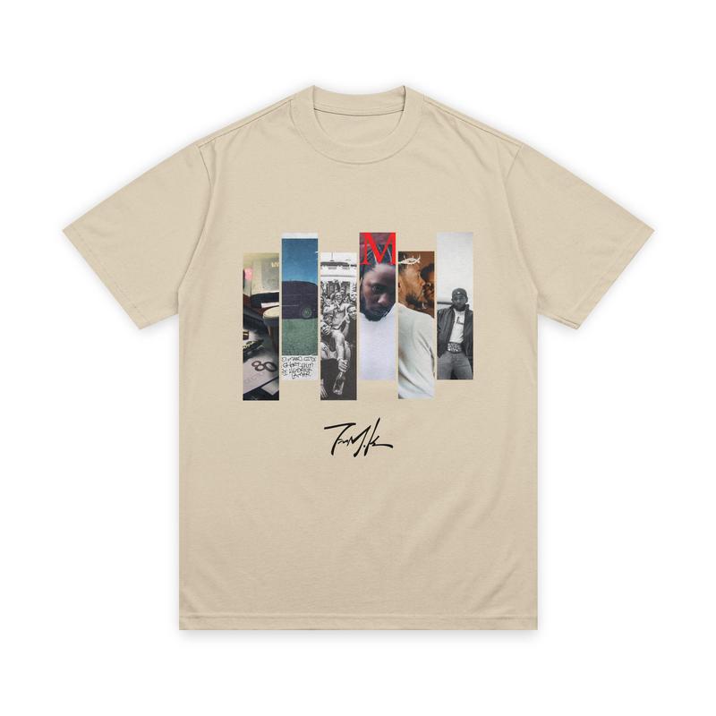 Kendrick Lamar Full Album T-shirt, Kendrick Lamar New Album Tee, Vintage Music Album Tshirt, Rap Shirt, Gildan 5000 Heavy Cotton Shirt For Men & Women