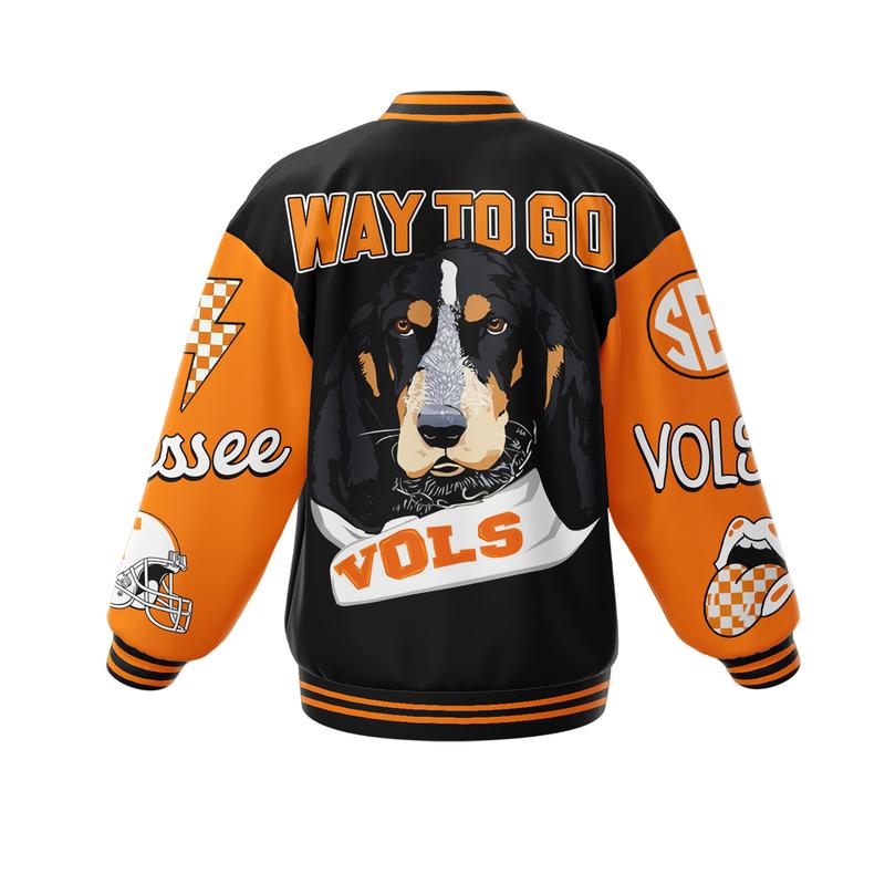 Tennessee Volunteers New Baseball Jacket Gift For Fan, Unisex Baseball Jersey Jacket