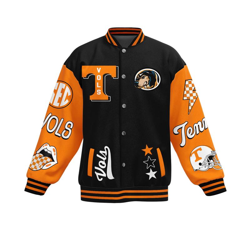 Tennessee Volunteers New Baseball Jacket Gift For Fan, Unisex Baseball Jersey Jacket