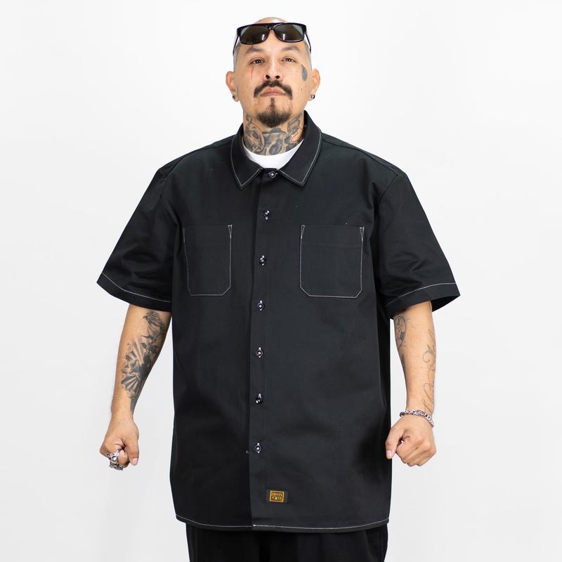 FB County Heavyweight Short Sleeve Kackies Work Shirt