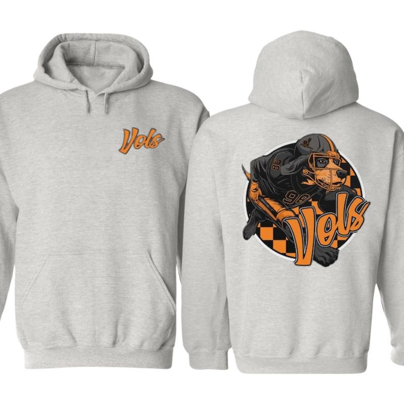 Tennessee Vols Hoodie-Sweatshirt, Tennessee Football Shirt, Game Day Tennessee, Cute College Sports Football, Football Shirt, Shirt For Men and Women