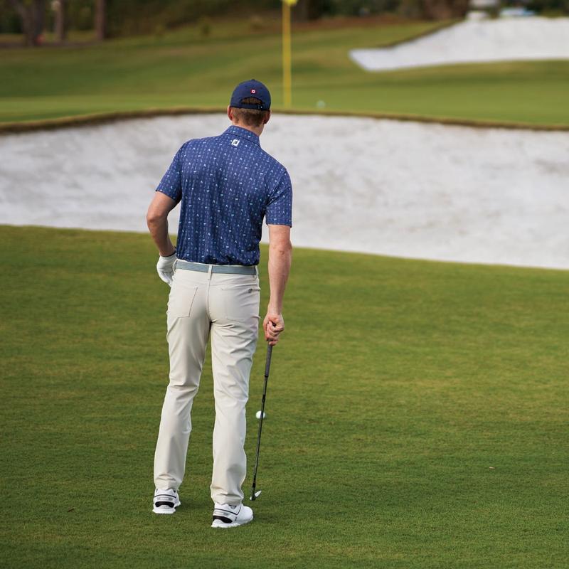 2024 FootJoy The 19th Hole Men's Polo - Navy