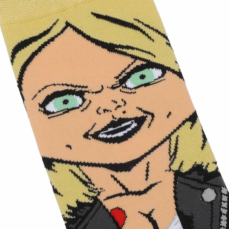 Chucky & Tiffany Animigos 360 Mens Crew Socks