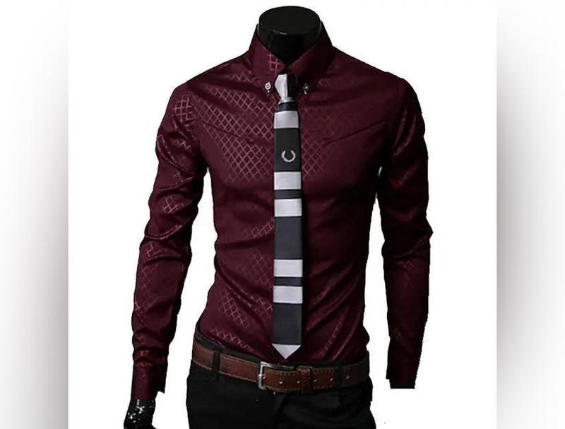 Men Plaid Shirts Plus Size 5XL 2021 Mens Dress Shirts Long Sleeve Slim Casual White Social Male Oversized Shirt Chemise Homme